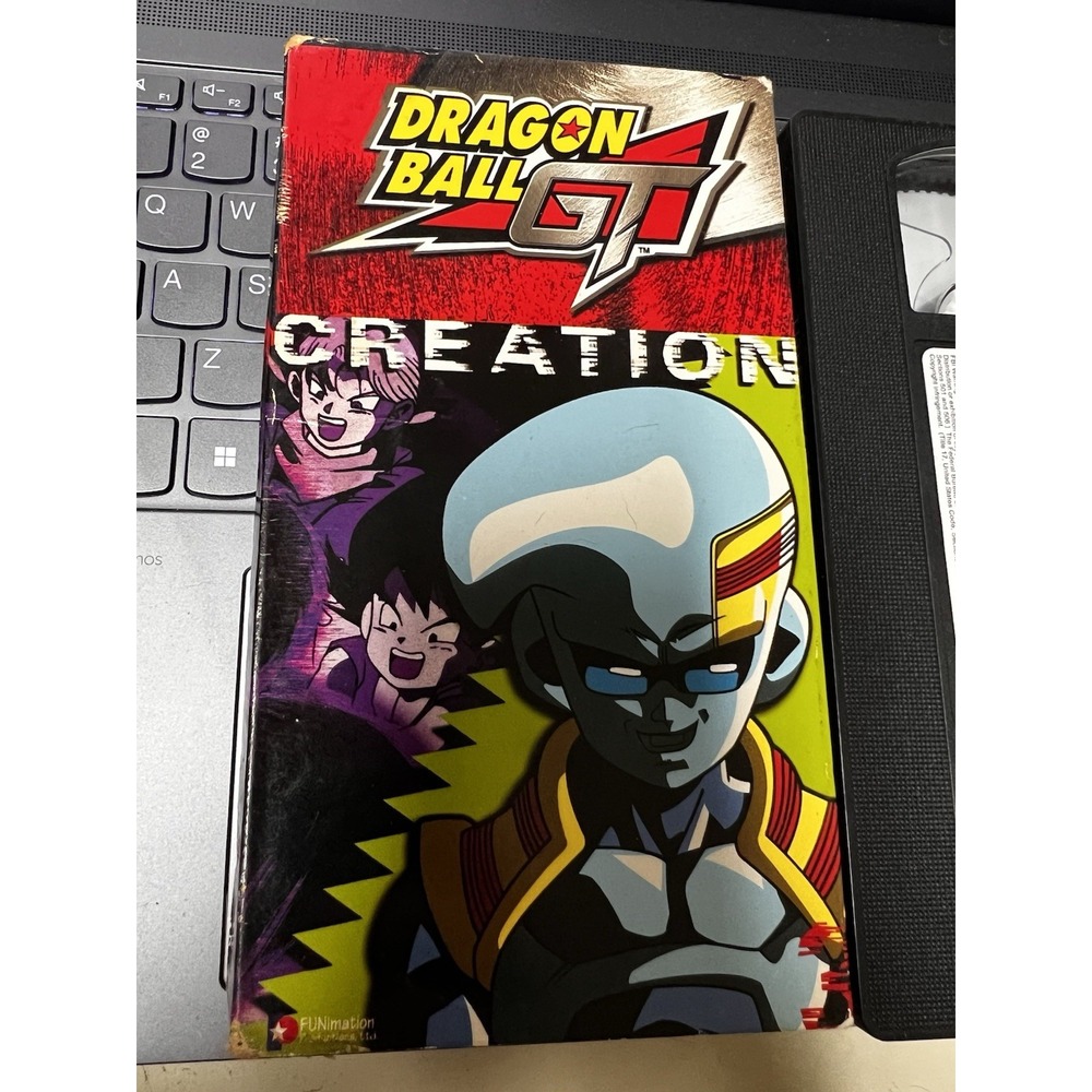 Dragon Ball GT Creation VHS Funimation Anime‎ Baby Saga Episodes 60 Min Tape